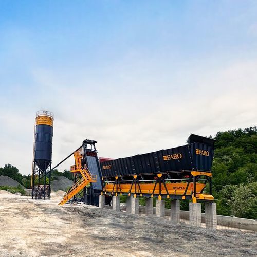 Planta de hormigón estacionaria - COMPACT-60 - Fabo Crushing Screening & Concrete Plants - automática / compacta