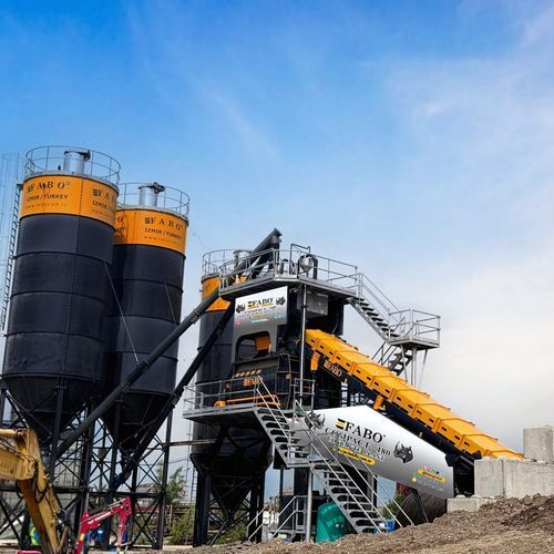 Planta de hormigón estacionaria - COMPACT-180 - Fabo Crushing Screening & Concrete Plants - automática / compacta