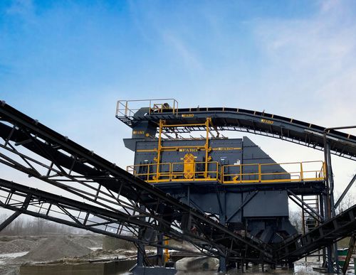 Criba vibratoria - HTE 22-60 - Fabo Crushing Screening & Concrete Plants - para productos a granel