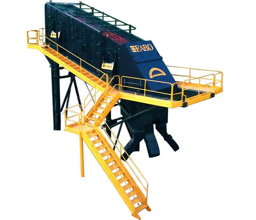 Criba limpiadora - TE 20-60 - Fabo Crushing Screening & Concrete Plants - vibratoria / para productos a granel