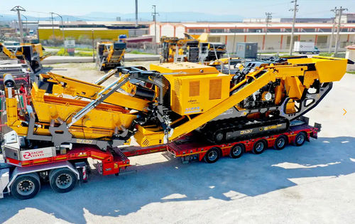 Molino destrozador de residuos móvil - FTI-110-S - Fabo Crushing Screening & Concrete Plants - para aplicaciones industriales