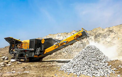 Machacadora de mandíbula - FTJ-11-75 - Fabo Crushing Screening & Concrete Plants - móvil / con motor diésel / primaria
