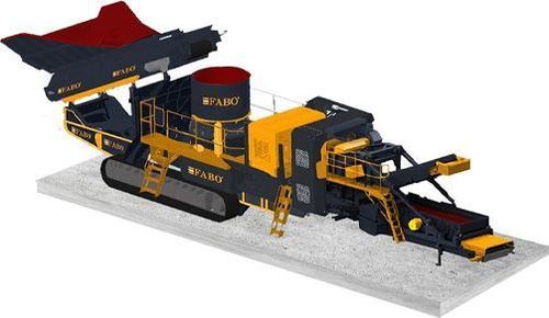 Machacadora de cono - FTC-300-s - Fabo Crushing Screening & Concrete Plants - móvil / con motor diésel / alta capacidad