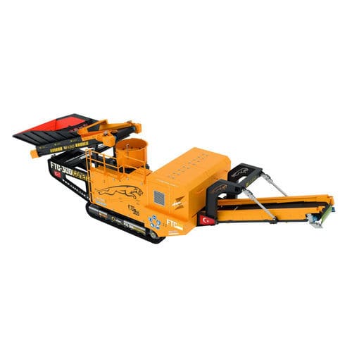 Machacadora de cono - FTC-300 - Fabo Crushing Screening & Concrete Plants - móvil / con motor diésel / compacta