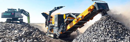 Machacadora de mandíbula - FTJ-11-75 - Fabo Crushing Screening & Concrete Plants - móvil / con motor diésel / primaria