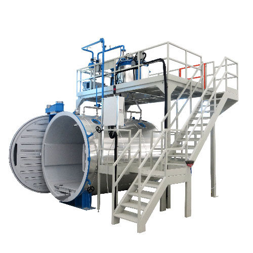 Autoclave de proceso - IDROCALOR SRL Italy - de vacío / horizontal / para pieza de material compuesto