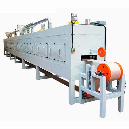 Horno de túnel - T.E.V.E.-1 - IDROCALOR SRL Italy - de cinta transportadora / de secado / de vulcanización