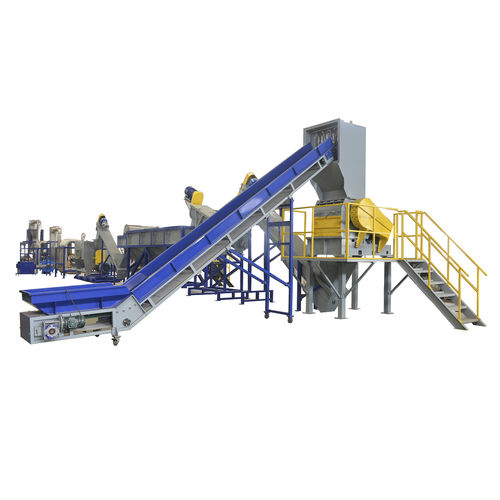 Unidad para reciclado PET - Suzhou Polytec Machinery Co.,LTD - para PE / de plástico / de alta capacidad