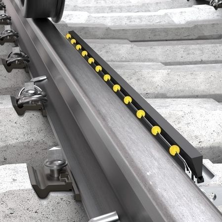 Sistema de lubricación estacionario - SKF Lubrication Systems Germany GmbH - de línea simple / para rieles / eléctrico