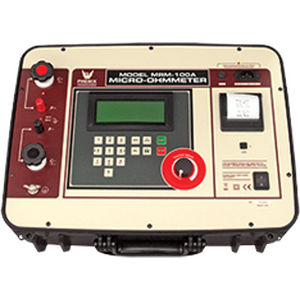 Micróhmetro digital - MRM-100A - PHENIX TECHNOLOGIES INC - portátil / 4 hilos
