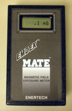 Aparato de medición de campo magnético - EMDEX MATE - EMDEX llc - con barrido de frecuencia / portátil / con registrador de datos