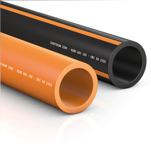Tubería rígida para gas - RENO 100 - Idrotherm 2000 - de polietileno PE / estándar / resistente a la corrosión