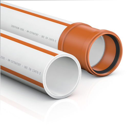 Tubería rígida hidráulica - HM-EXTRAFORT series - Idrotherm 2000 - de polipropileno / de baja temperatura / a prueba de abrasión