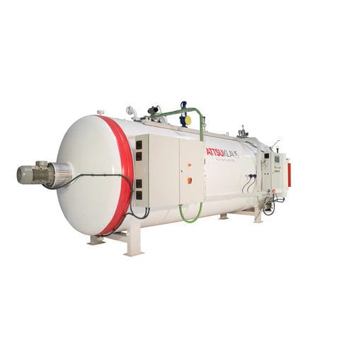 Autoclave de proceso - ATTSU KLAUS (grupo ATTSU termica) - de vacío / automático / horizontal