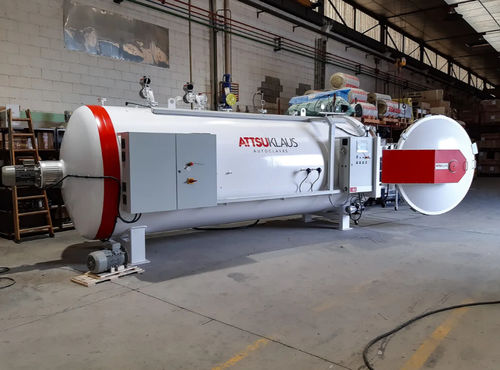 Autoclave de proceso - ATTSU KLAUS (grupo ATTSU termica) - automático / de vidrio / horizontal