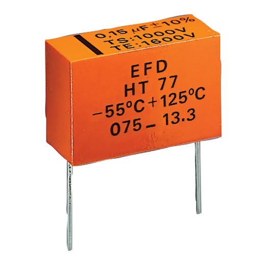 Condensador eléctrico de película - HT Series - EXXELIA - radial / axial / de alta tensión