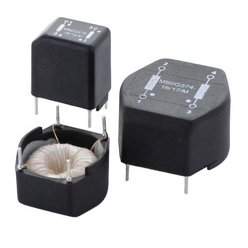 Inductancia en modo diferencial - TCM Series  - EXXELIA - tipo a través del orificio / para supresión de ruido / para supresión de EMI