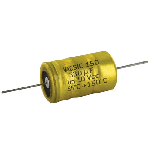 Condensador eléctrico electrolítico - VACSIC 150 - EXXELIA - axial