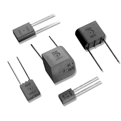 Condensador eléctrico de tántalo - CTS 27 - EXXELIA - radial