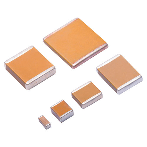 Condensador eléctrico de cerámica - R series - EXXELIA - chip / de filtrado / de factor de capacidad