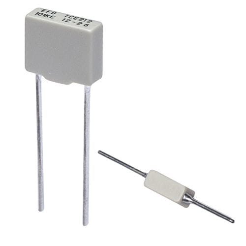 Condensador eléctrico de cerámica - TCE SELF-PROTECTED SERIES - EXXELIA - radial / axial / de alta temperatura
