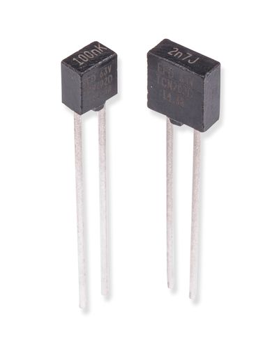 Condensador eléctrico de cerámica - TCN MOLDED SERIES HT - EXXELIA - radial / de alta temperatura