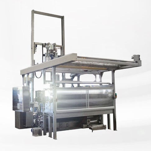 Máquina de hender para textiles - Erhardt + Leimer