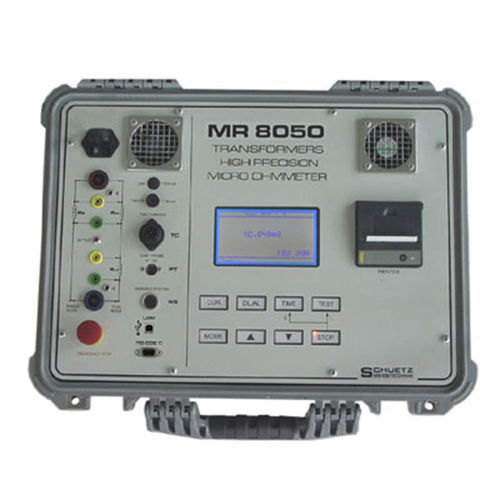 Aparato de pruebas resistencia eléctrica - MR 8050 - SCHUETZ - automático / de transformadores / para motor