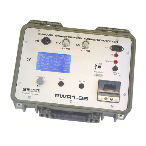 Logómetro digital - PWR1-3B - SCHUETZ - para transformador