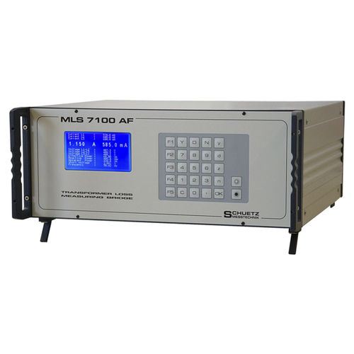 Instrumento de medida de atenuación - MLS 7100 - SCHUETZ - digital / de mesa / de transformadores