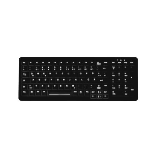 Teclado de mesa - AK-CB7000 series - Active Key GmbH & Co. KG - montado en rack-cajón / con interruptores de tijera / de membrana