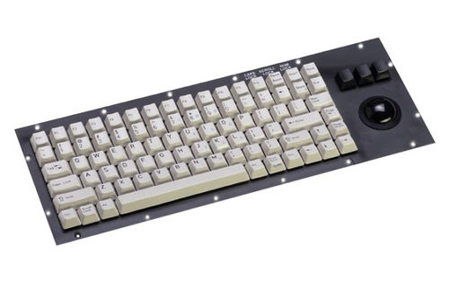 Teclado empotrable - MRI-1586-002 - Devlin - con trackball / industrial / USB