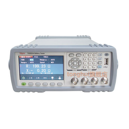 Comprobador de tensión - TH2523 - Changzhou Tonghui Electronic Co., Ltd. - de impedancia de batería / para bateria de litio / portátil