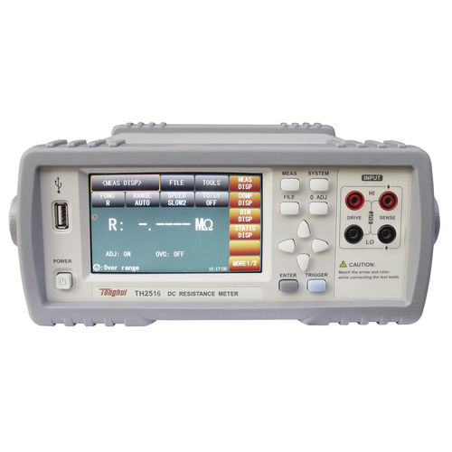 Óhmetro digital - TH2516 - Changzhou Tonghui Electronic Co., Ltd. - portátil / de baja resistencia / de alta tensión