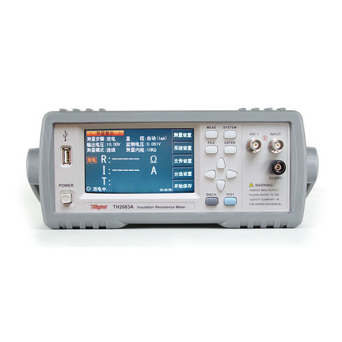 Medidor de resistencia de aislamiento benchtop - TH2683A - Changzhou Tonghui Electronic Co., Ltd.