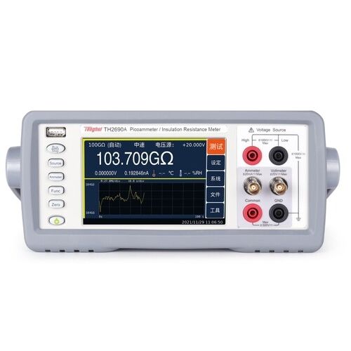 Picoamperímetro digital - TH2690A - Changzhou Tonghui Electronic Co., Ltd. - benchtop / de medición