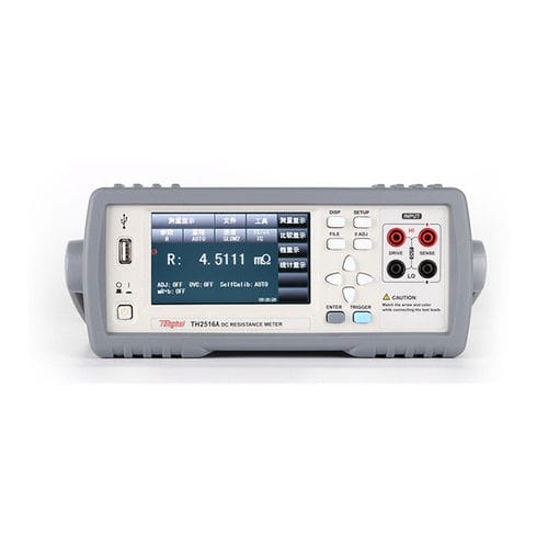 Óhmetro digital - TH2516A - Changzhou Tonghui Electronic Co., Ltd. - de sobremesa / de baja resistencia / 4 hilos