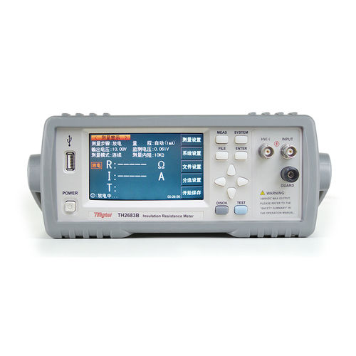 Medidor de resistencia de aislamiento benchtop - TH2683B - Changzhou Tonghui Electronic Co., Ltd.