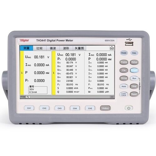 Dispositivo de medición de potencia multímetro - TH3441 - Changzhou Tonghui Electronic Co., Ltd. - de potencia activa / de potencia reactiva / de potencia aparente