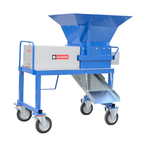 Machacadora de dos rodillos - MTH 500 - Fast Verdini Srl - móvil / con eje horizontal