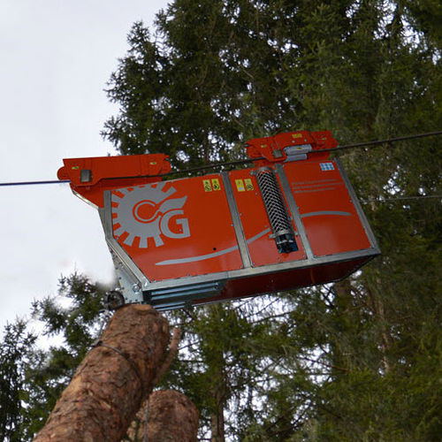 Aparejo motorizado - Crg 15, Crg 25 - greifenberg teleferiche - para transporte por cable aéreo