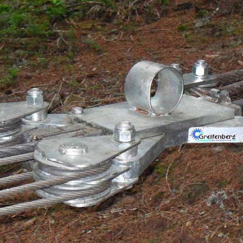 Cuña de apriete de acero - greifenberg teleferiche