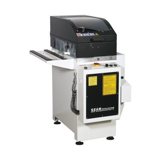 Retestadora para aluminio - PIRANHA A - geam evolution srl - de ángulo variable / neumática / para perfiles