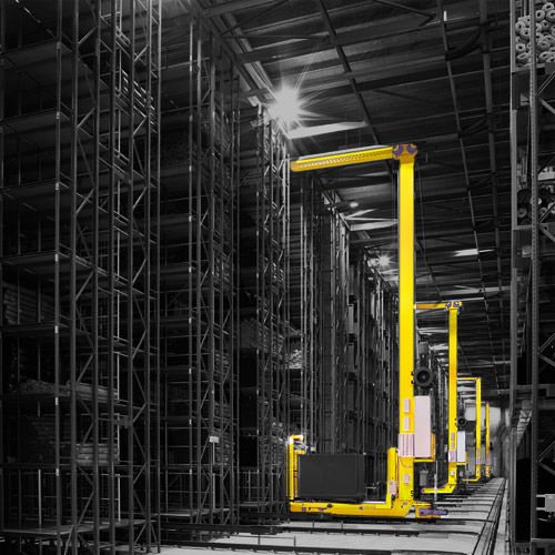 Transelevador para almacén - MULTI  - Dambach Lagersysteme GmbH & Co. KG - para sistema de organización