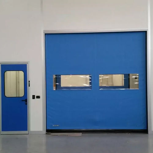 Puerta enrollable - RRD-ZIP - Shanghai Kenvo Door Co., Ltd - de acero inoxidable / de aluminio / de acero galvanizado