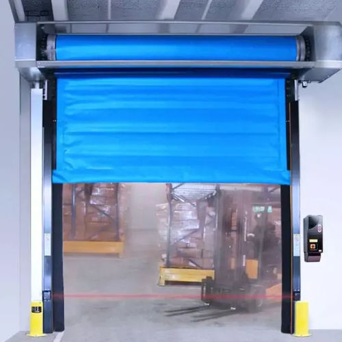 Puerta para cámara frigorífica - RRD-FREEZER - Shanghai Kenvo Door Co., Ltd - corredera / de aluminio / de acero galvanizado