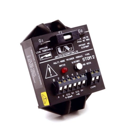 Controlador de potencia de tiristor - STOM 1 & 2 - United Automation Limited - con TRIAC / de transitorios rápidos / de fase