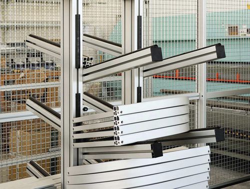 Sistema de perfil de aluminio - 40 series - Milper sas