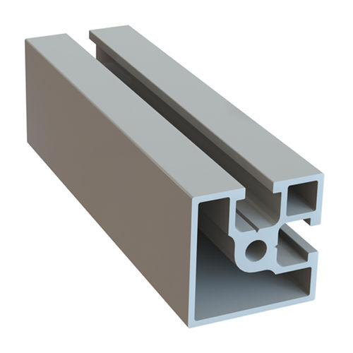 Perfil de aluminio anodizado - 1.01.02.0110 - Milper sas - para la industria