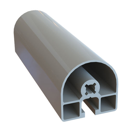 Perfil de aluminio - 1.01.02.0020 - Milper sas - redondo / para la industria